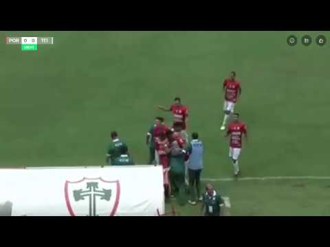 Gols - Portuguesa 1x0 Teixeira de Freitas - Copinha 2018 - 1ª Rodada