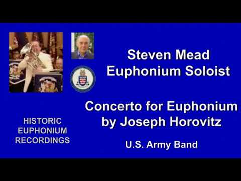 Steven Mead: "Concerto for Euphonium" by Horovitz - Live Performance