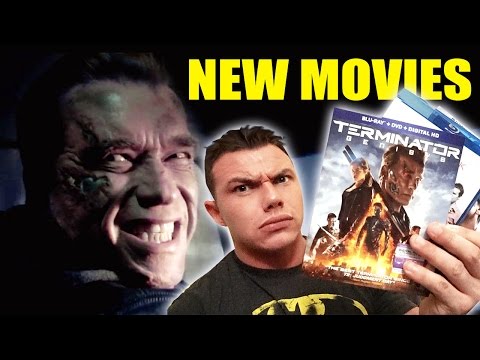 NEW BLU-RAY MOVIES - TERMINATOR GENISYS  - Late Night Update!