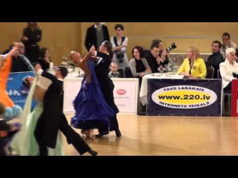 Latvian Standart Championship 2011 Aleksandrs Aņiščenko - Diāna Mackeviča 1.2fin foxtrot.wmv