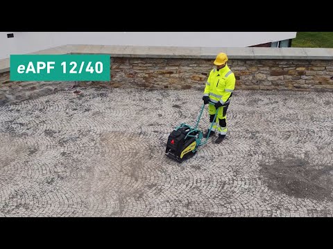 Ammann eAPF 12/40 Forwardmoving vibratory plate - Works in confined spaces