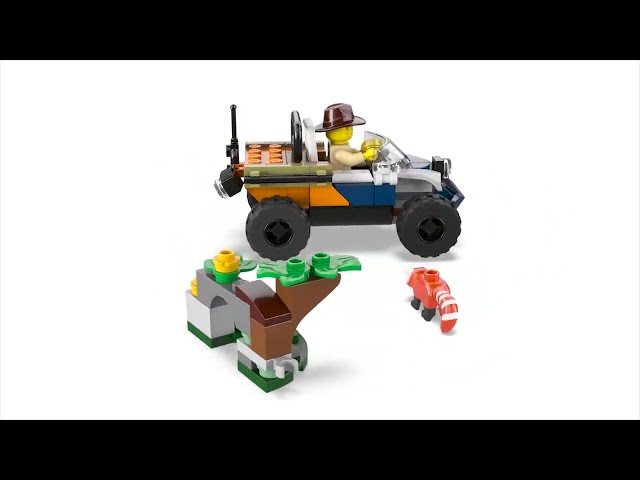 Vídeo relacionado con LEGO City Exploradores de la Jungla: Todoterreno y Misión del Panda Rojo, Coche de Juguete con Figura de Animal, Regalo para Niños y Niñas de 6 Años o Más, Minifigura de Aventurero Explorador 60424