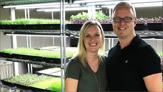 $10,000 a month growing microgreens in a basement!