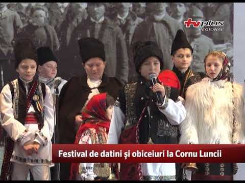 Festival de datini si obiceiuri la Cornu Luncii