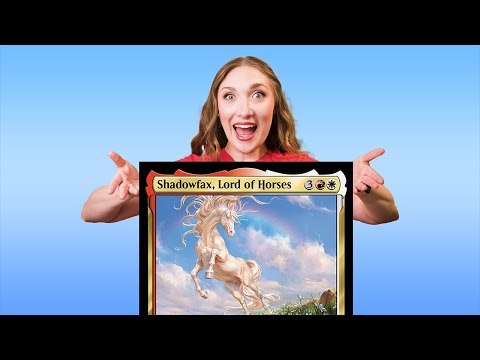 Building Shadowfax Lord of Horses Commander Deck | Showing the Meaning of Haste