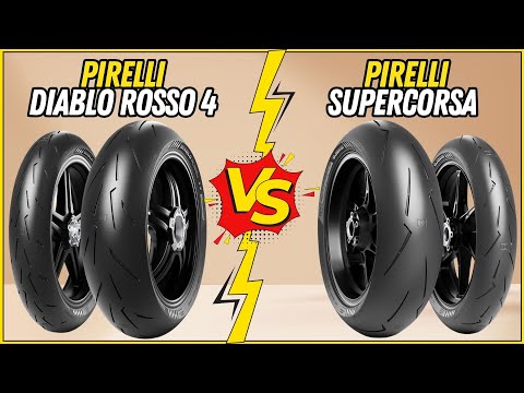 Pirelli Diablo Rosso 4 vs Pirelli Supercorsa: Sport vs Racing Tire Comparison