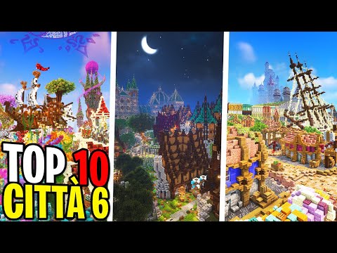 TOP 10 CITTA' di MINECRAFT
