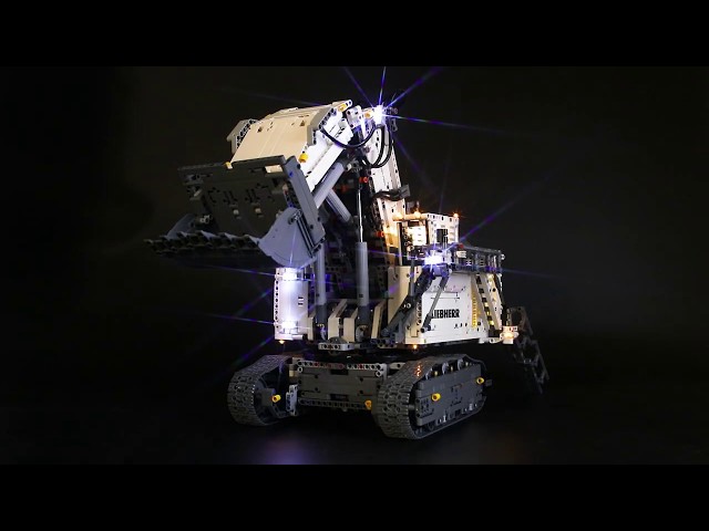 Vídeo relacionado con GEAMENT Kit de Luces LED por Excavadora Liebherr R 9800 (Liebherr R 9800 Excavator)- Compatible con Lego Technic 42100 (Juego Modelo no Incluido)