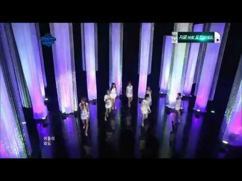 110623 Rainbow - Sweet Dream @ M! Countdown (Comeback Stage)
