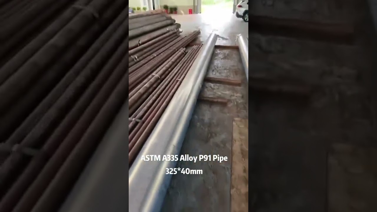 ASTM A335 / ASME SA335 Grade P91 Alloy Steel Seamless Pipe for High Temperature Service