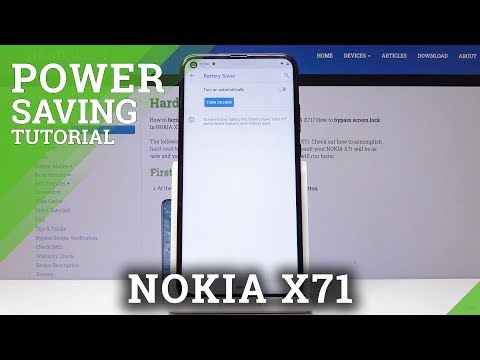 How to Turn On Power Saving Mode in NOKIA X71 - Battery Saver