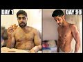 INSANE 90 DAY BODY TRANSFORMATION - FAT TO SHREDDED