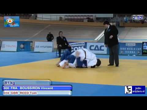 Judo 2010 World Cup Men Vienna: Vincent Boussiron (FRA) - Tom Reed (GBR) [-81kg]