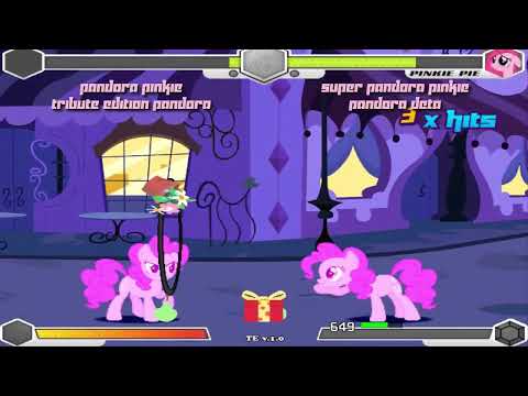 Fighting is Magic - Pandora Pinkie Pie (2014) VS Super Pandora Pinkie Pie (2013])