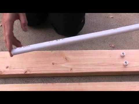 How to Make a 10-15 Pound Kid's Bow with PVC Pipe Part 1