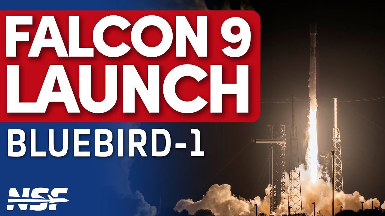 SpaceX Falcon 9 Launches Bluebird-1