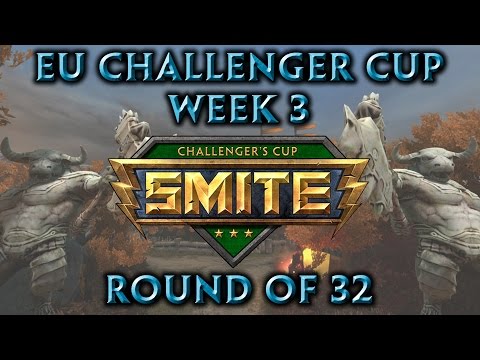 Smite Challenger Cup EU Week 3 - Round of 32