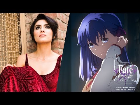 Cristina Vee in Fate/stay night [Heaven's Feel] THE MOVIE I. presage flower English Dub