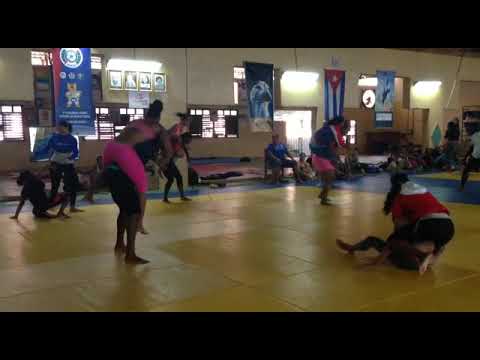 Juego específico para el Judo trabajado con nuestras campeonas del Equipo Nacional Cubano