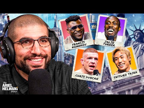 Francis Ngannou, Tatsuro Taira, Jalin Turner, Chris Duncan, On The Nose, More | TAHS | 12/10/25