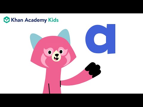 The Vowel A |  Long and Short Vowel Sounds | Khan Academy Kids