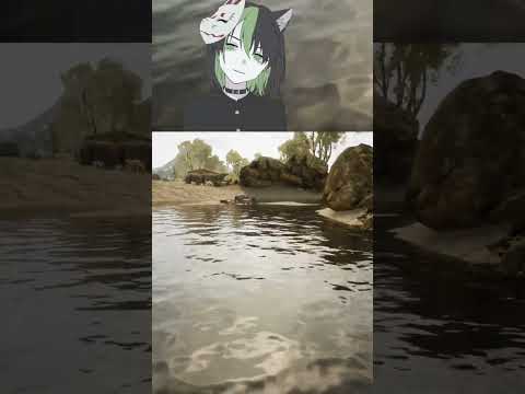 Ich kann über Wasser laufen! | #kamui_sanka #Twitch #scamjesus #gervtuber #pngtuber #german