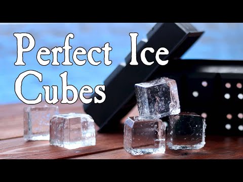 Easiest Crystal Clear Ice Cube Trick Ever!