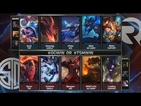 OG vs TSM Highlights - ORIGEN vs TEAM SOLOMID - S5 WORLDS 2015 GROUP STAGE