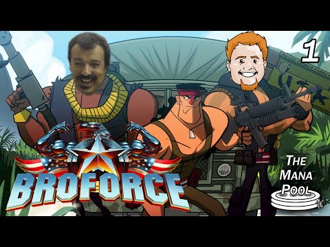 'MURICA! | Broforce w/ Chris Lansdell #1