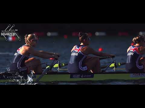 Super Slow Mo World Rowing Championships 2023 Training - International Sweep