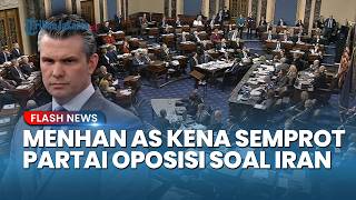 Memanas! Menhan AS Dihujani Pertanyaan soal Iran, Partai Demokrat Singgung Kejahatan Perang