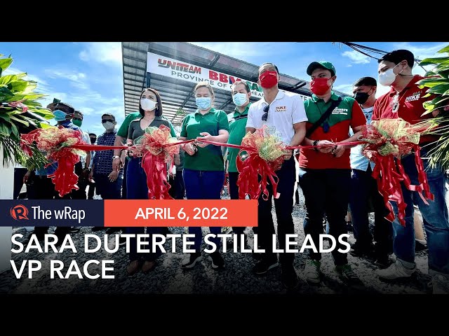 Sara Duterte still leads VP race in March 2022 Pulse Asia survey