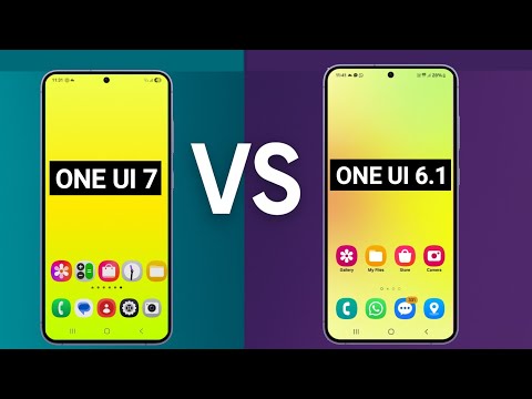 Samsung One UI 7.0 vs One UI 6.1