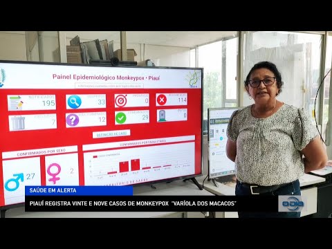 Piauí registra vinte e nove casos de Monkeypox, a “Varíola dos Macacos” 04 11 2022