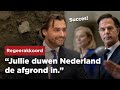 ''Jullie hele wereldbeeld klopt niet.'' Baudet over regeerakkoord