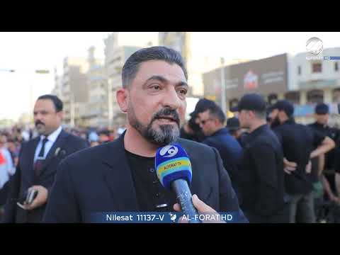شاهد بالفيديو.. المؤمنون يحيون الاول من محرم تحت عنوان #ونثبت اقدامكم استقبالا لشهر الاحزان