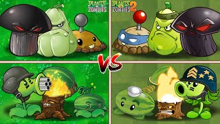 PvZ Vs PvZ 2 - Plant Team PVZ 1 Vs Plant Team PVZ 2 Vs Zombie Team - Who will win?
