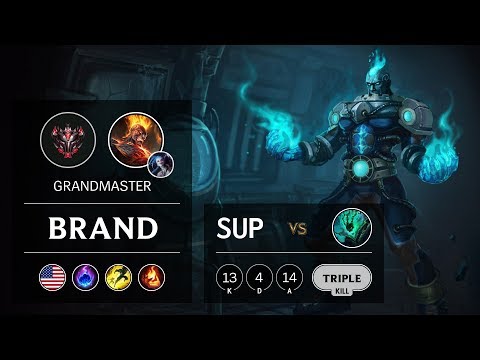 Brand Support vs Thresh - NA Grandmaster Patch 9.7