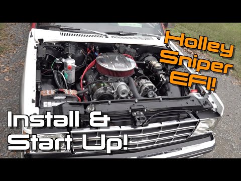 Installing A Complete Holley Sniper EFI System On The V8 Swapped S10! S10 Restomod Ep.20
