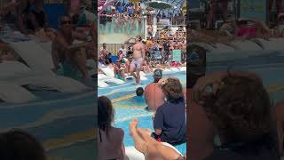 PART 16.  Wonder of the Seas. March 2025.  #cruise #poolparty. Show Word s Sexiest man contest .