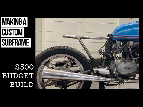 Honda CB 400 Gets A Custom Subframe