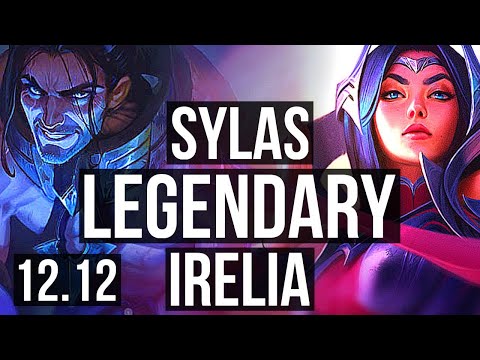 SYLAS vs IRELIA (MID) | 14/0/7, Legendary, 300+ games | KR Grandmaster | 12.12