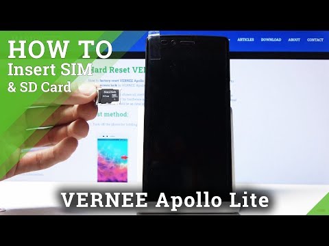 How to Insert Micro & SD Card to VERNEE Apollo Lite – Put In Cards