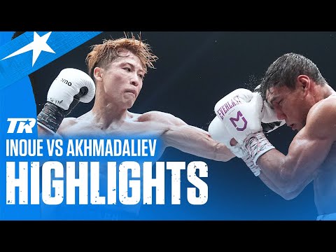 Naoya Inoue Dominates MJ Akhmadaliev! | FIGHT HIGHLIGHTS