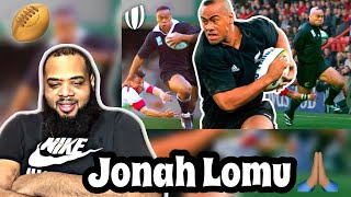 He was IMPOSSIBLE to stop! | Jonah Lomu | REACTION