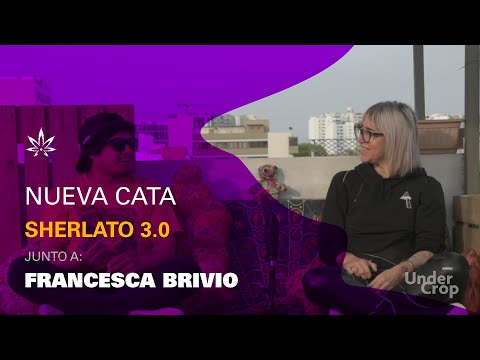 CATA JUNTO a FRANCESCA BRIVIO con FLORES de SHERLATO 3.0