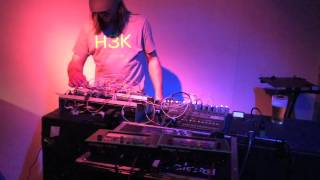 Russell Haswell  Live Modular Synth Jam  May 2015, Japan