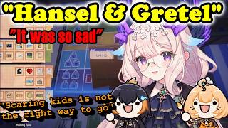 [#NIJIEN_Clip] Enna understood why Grimm's Fairytales are grim. Scaring Kids is not the tactic!