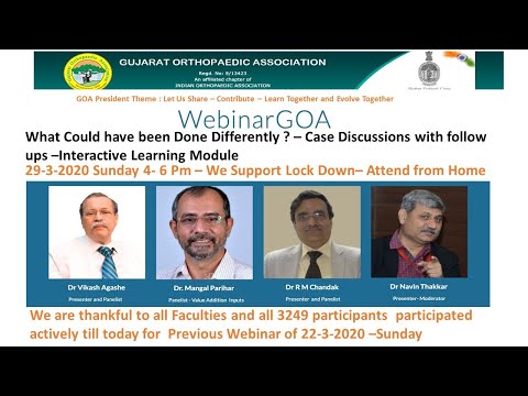 Webinar 2- What Could Have Been Done Differently ?