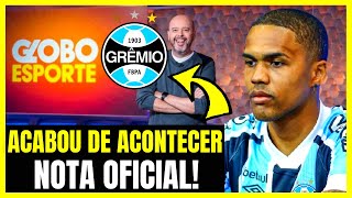  REVIRAVOLTA, OLHA ESSA AGORA! GRMIO! NOTICIAS DO GRMIO